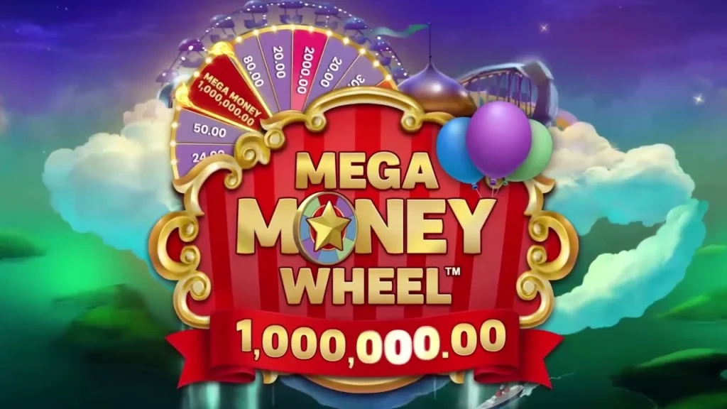 mega money wheel - hrací automat