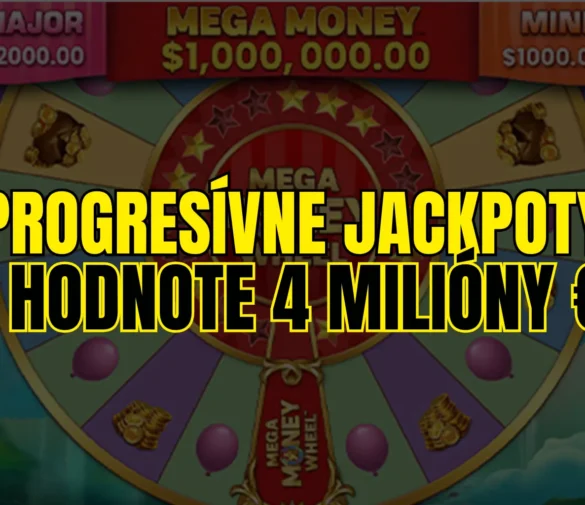 Progresívne jackpoty v Grand Mondial Casino – vyhrajte viac ako 4,6 milióna eur!