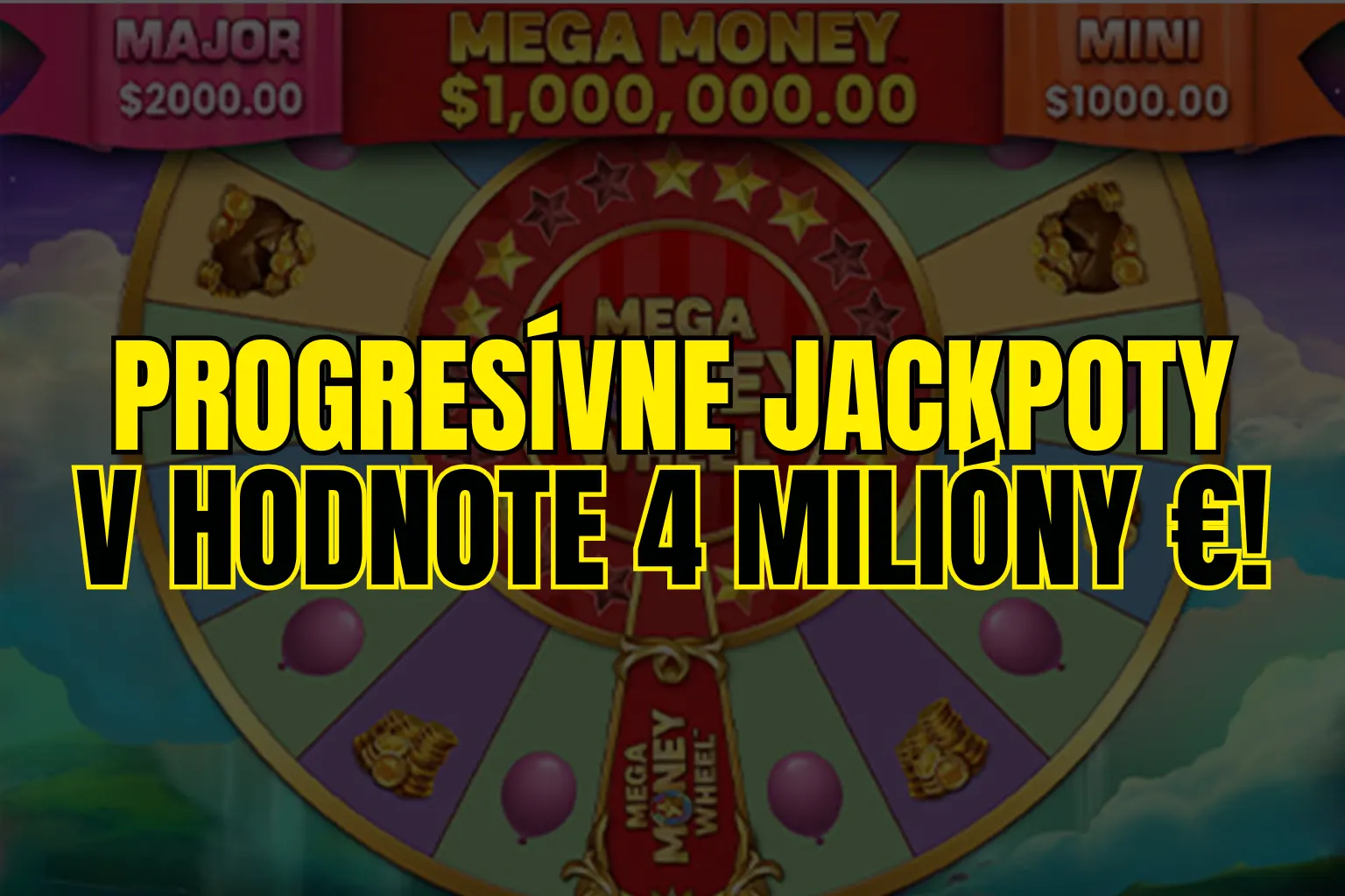 progresívne jackpoty