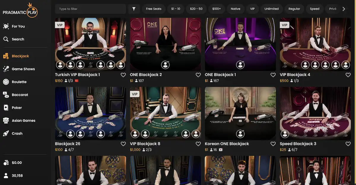 live casino hry v grand mondial casino