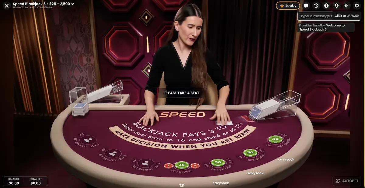 speed baccarat v live casino